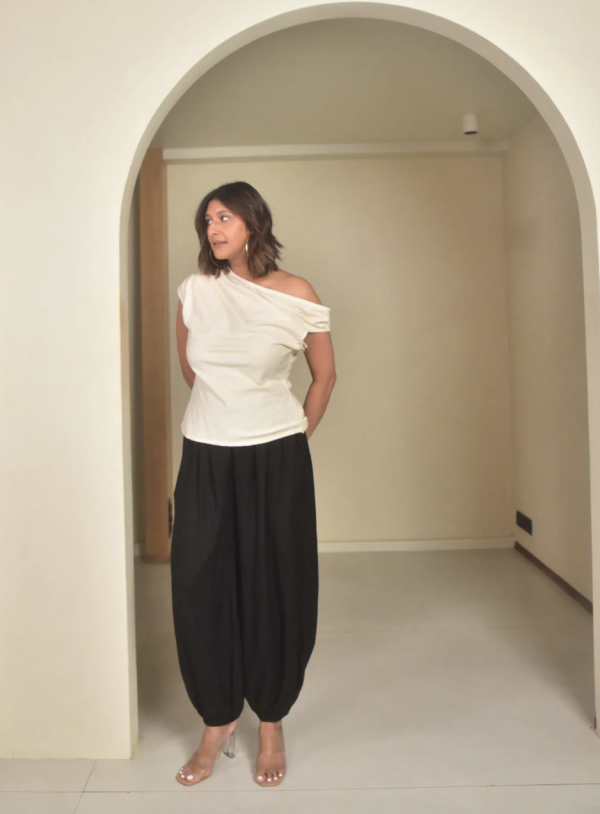 Why So Blue – One Shoulder Top