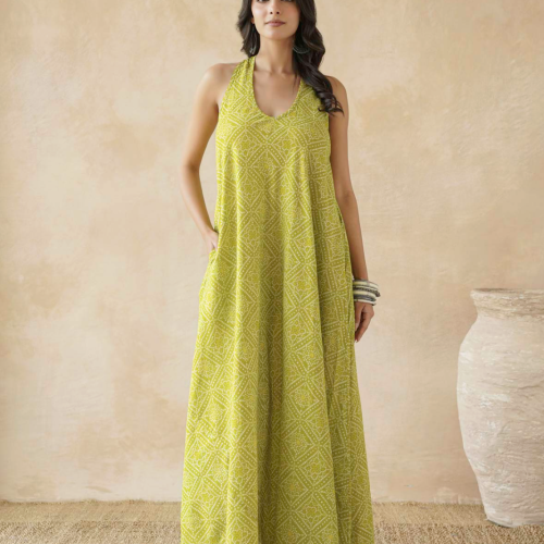 Screenshot 2026-07-15 at 5.06.20 PM Good Hand- Cotton Printed Aline Moana Dress