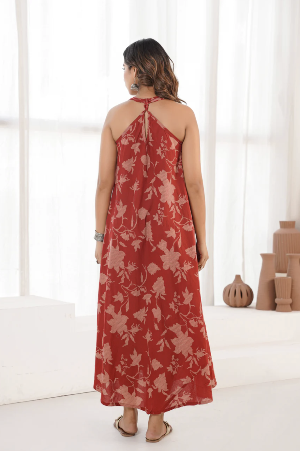 Good Hand- Cotton Printed Aline Moana Dress