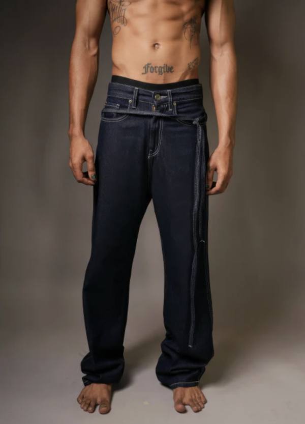 Blue Brew- RAW WASH REGULAR MEN’S DENIM