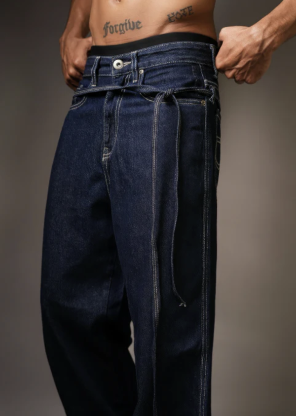 Blue Brew- RAW WASH REGULAR MEN’S DENIM