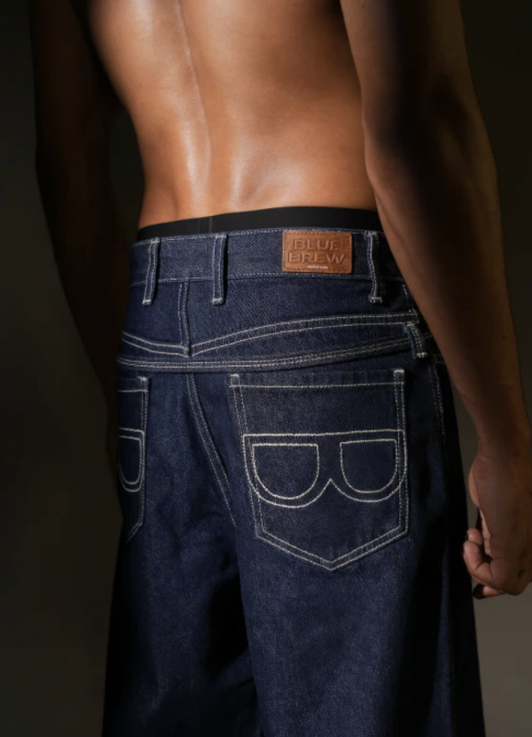 Blue Brew- RAW WASH REGULAR MEN’S DENIM
