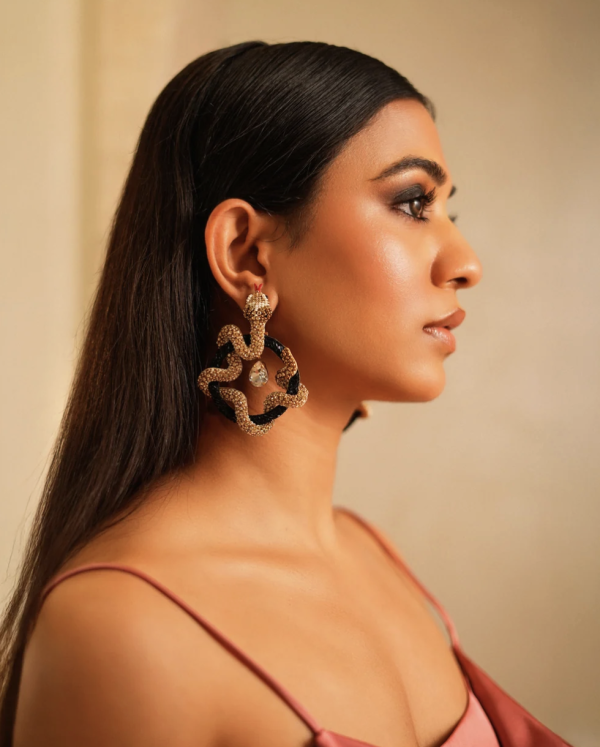 KARAARI Snake Earrings