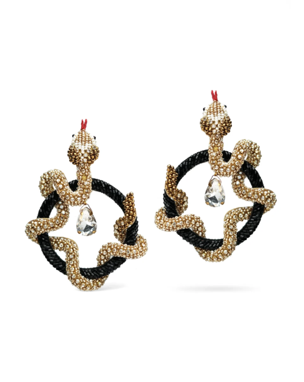 KARAARI Snake Earrings