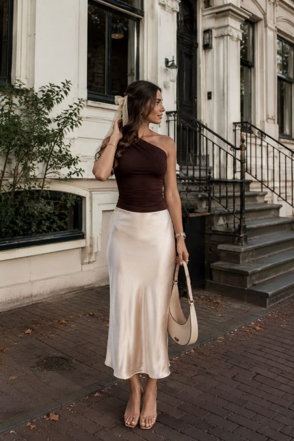 Satin Silk Skirt