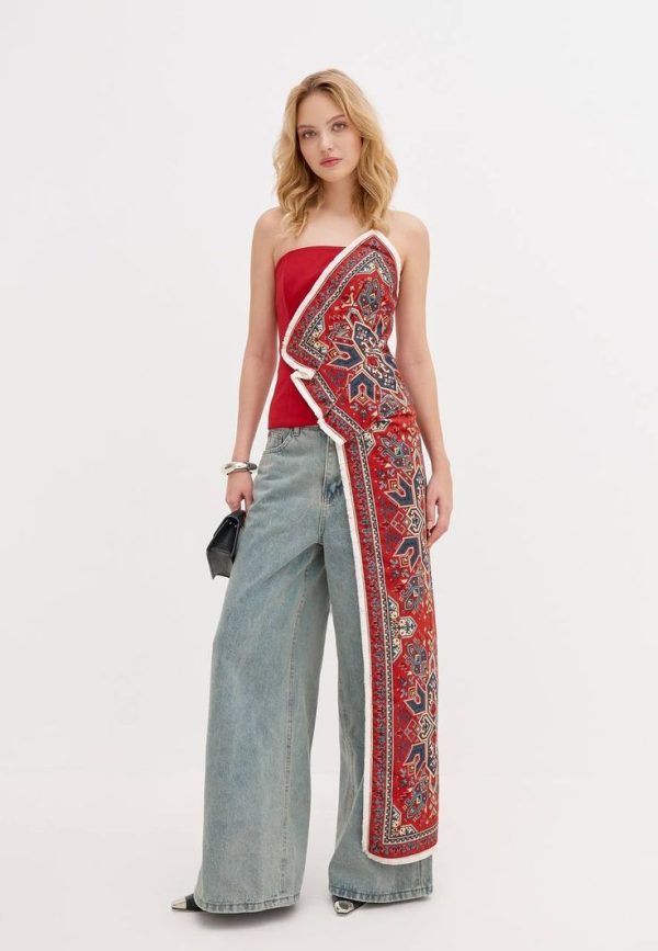 Scarf Drape Top