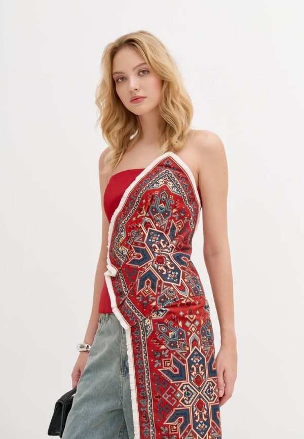 Scarf Drape Top