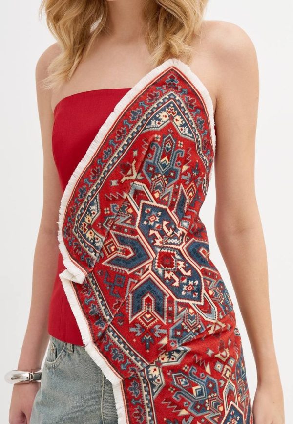 Scarf Drape Top
